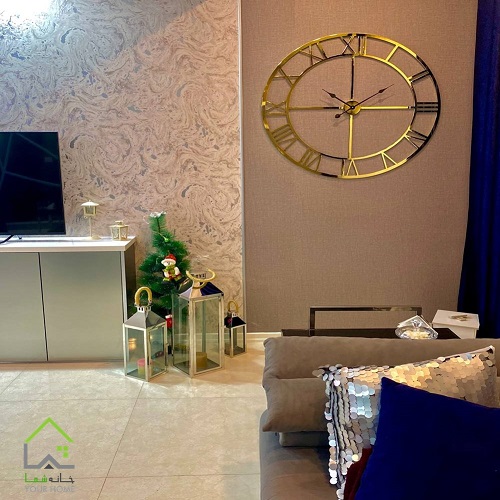 ساعت دیواری فلزی رومنس